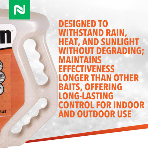 Nisus Niban Granular Bait targets ants, roaches, and crickets along perimeters
