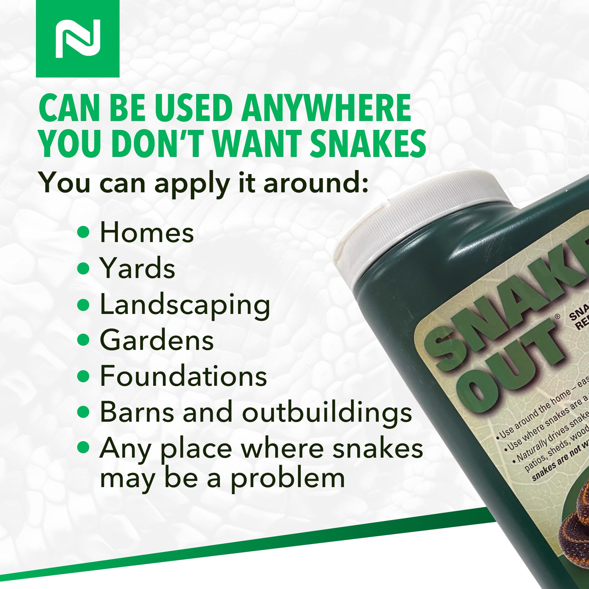 Nisus Snake Out pet-safe use around family play areas when applied as directed.