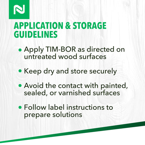 Nisus Tim-BOR foam application reaching cracks and voids for thorough treatment.