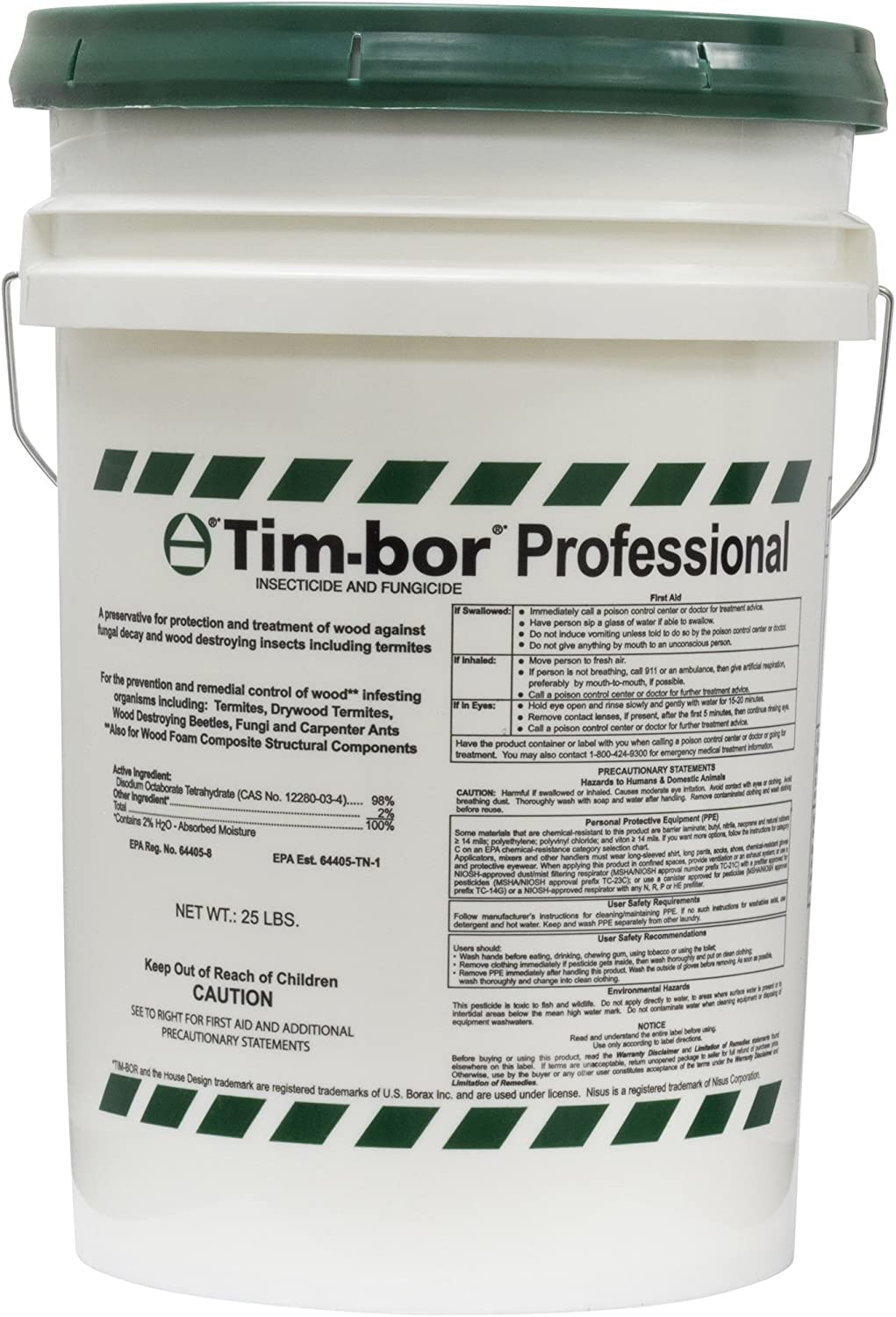Nisus Tim-BOR professional insecticidal dust for wood protection and pest control