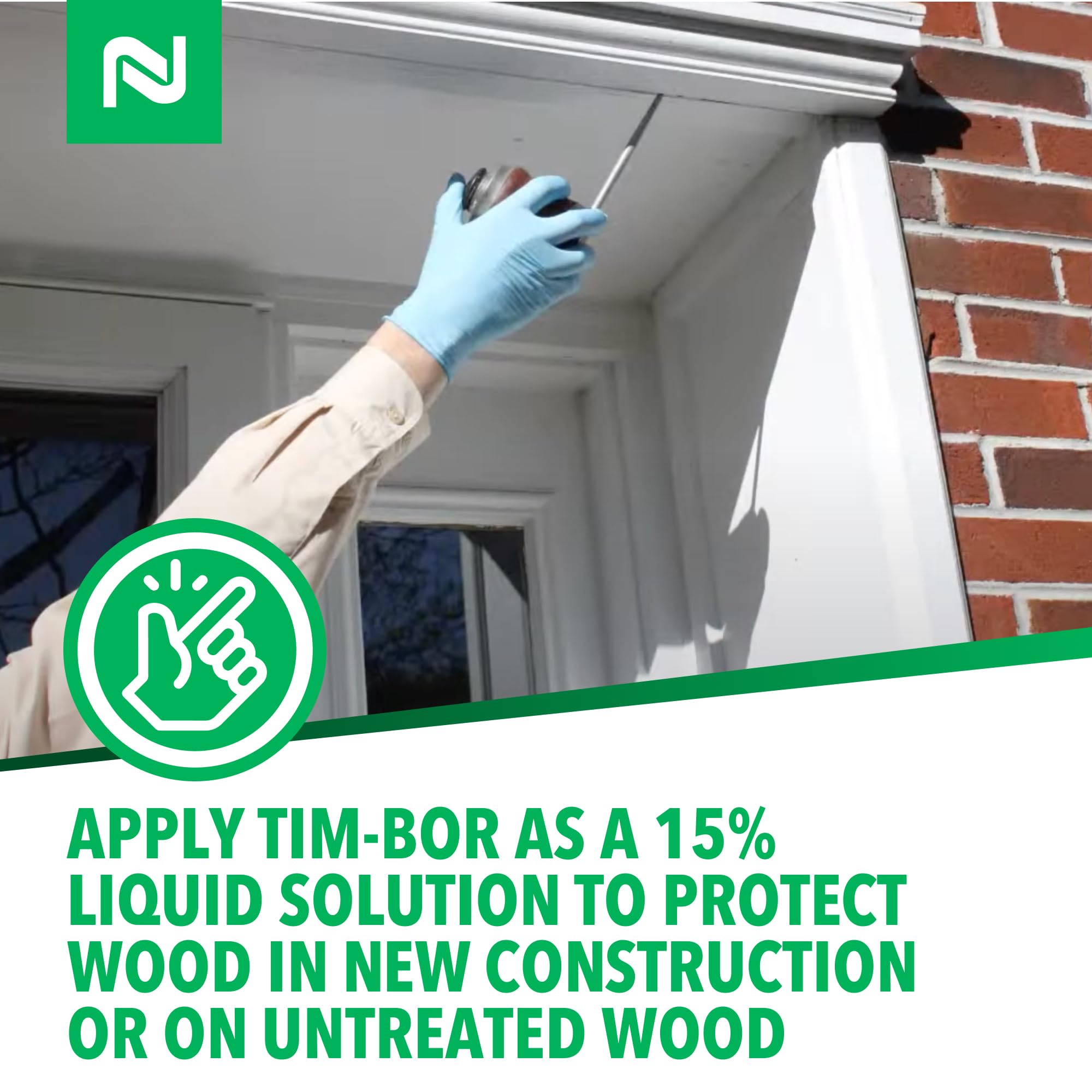 Nisus Tim-BOR inside wall void treatment for hidden spaces and pests.