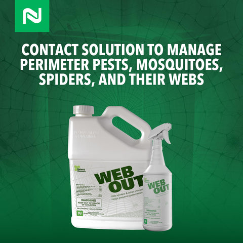Nisus Web Out Cobweb Eliminator biodegradable-formula; essential oil blend.
