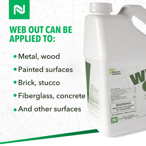 Nisus Web Out Indoor and outdoor use in well-ventilated spaces