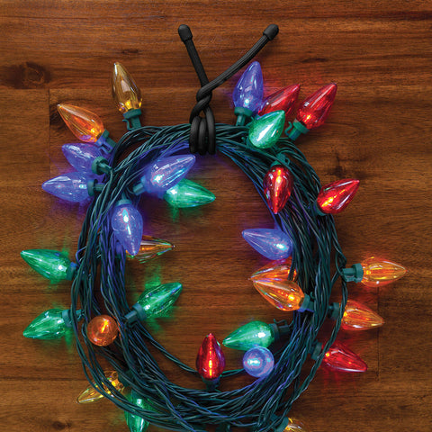 Nite Ize cable-management tie, 18-inch, black, keeps desks tidy.