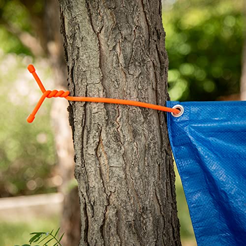 Nite Ize Gear Tie 32-inch orange reusable tool organizer.
