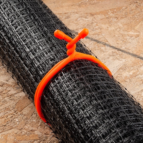 Nite Ize Gear Tie 32-inch orange saltwater-ready for marine tasks.