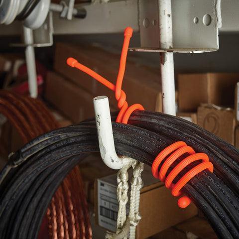 Nite Ize Gear Tie organizes cables, headphones, and small tools.