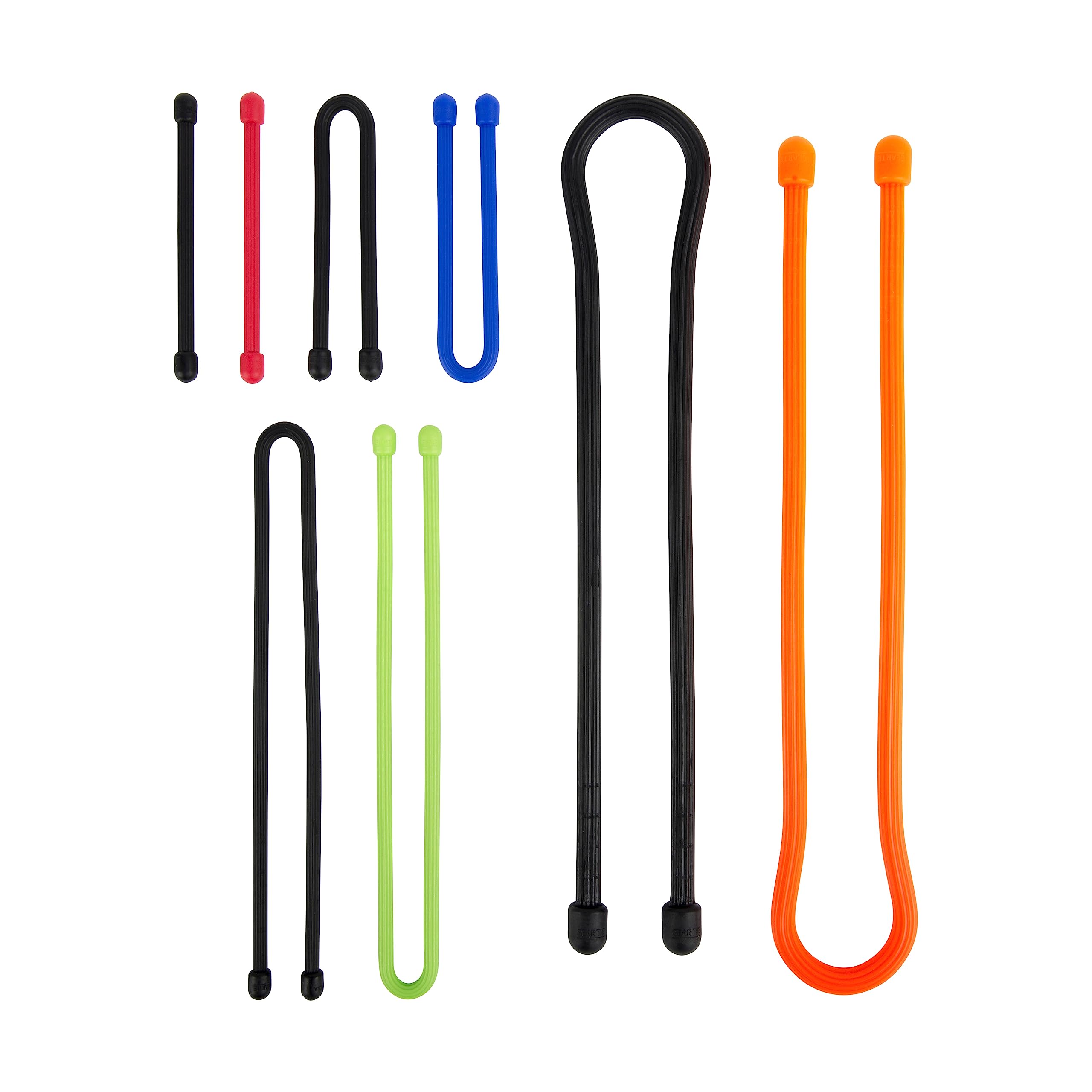 Nite Ize Gear Tie reusable design highlights flexible grip and extended reuse.