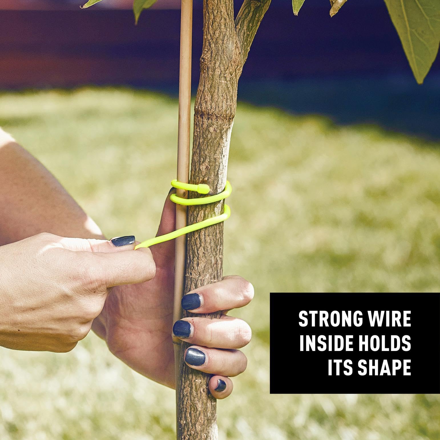 Nite Ize Gear Tie waterproof UV resistant exterior ideal for outdoor cable management.