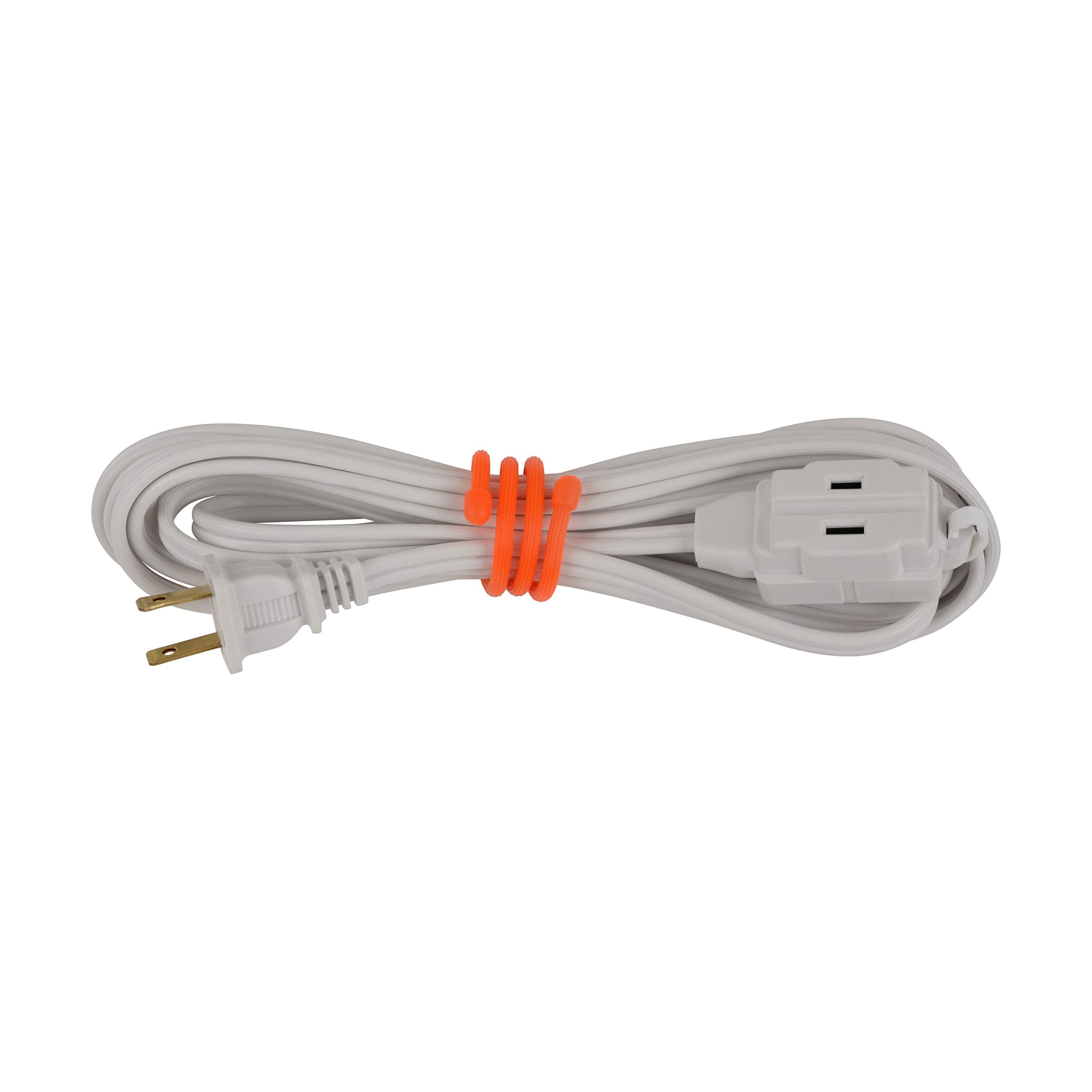Nite Ize Gear Tie wrapped cables example demonstrates quick organization for desk and workshop.