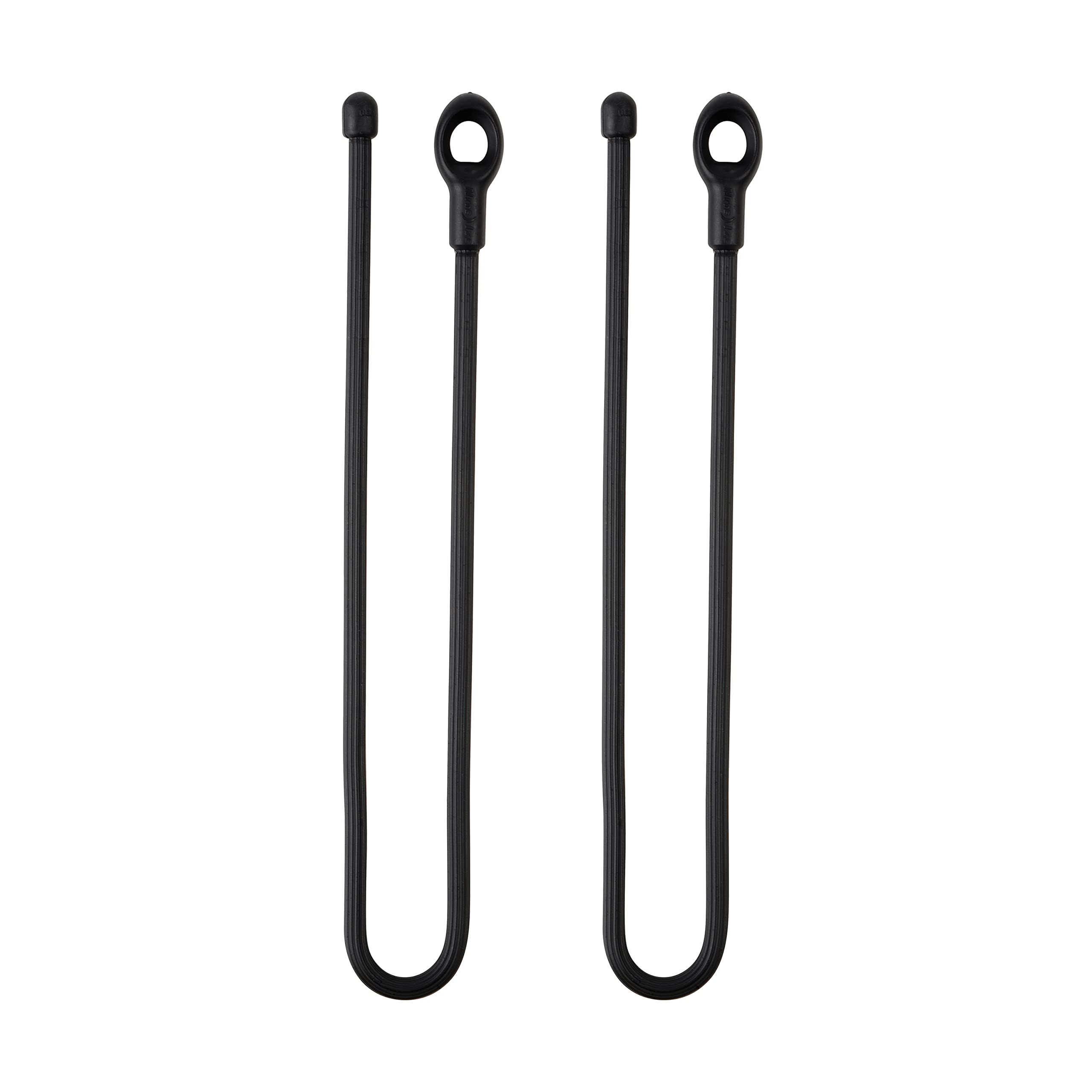 Loopable end allows quick cinching and hanging on hooks