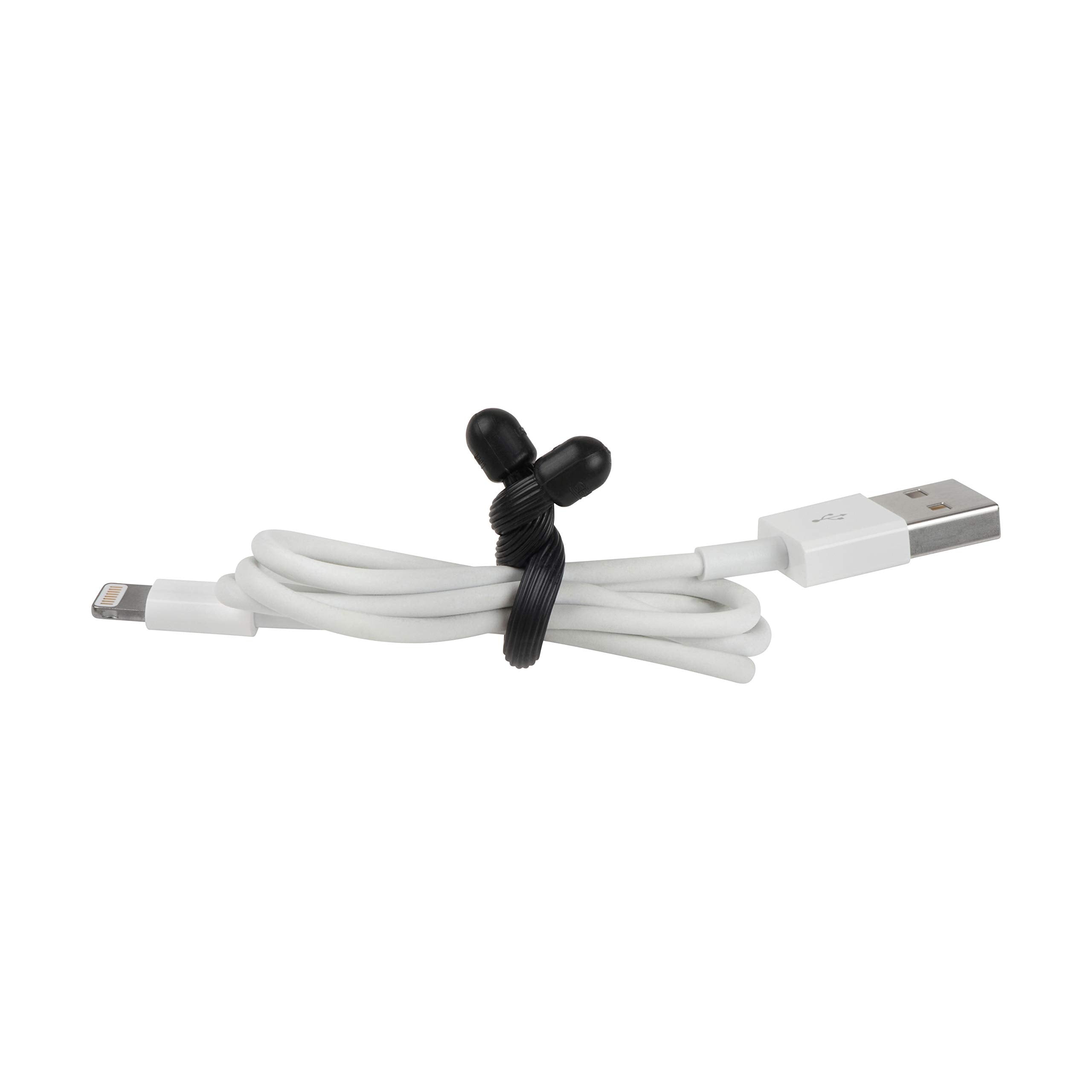 Nite Ize GT3-4PK gear tie tames tangled headphones and cables quickly