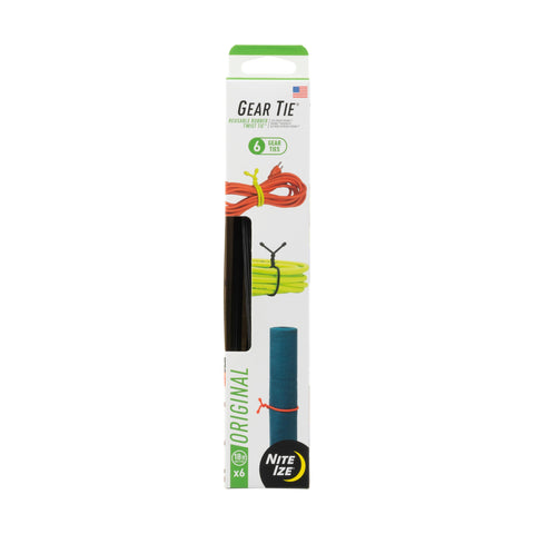 Nite Ize Original Gear Tie 18-inch bundles cables for a tidy desk setup.