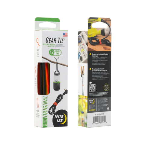 Nite Ize Original Gear Tie supports quick cord management at home.