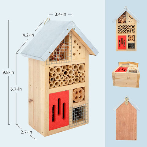Niteangel habitat for ladybugs, bees and butterflies encourages natural pest control.