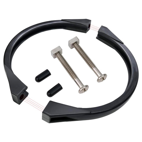 NIULPFZTK GMX600NM flange valve clamp, side view, highlights durable pool filter compatibility.