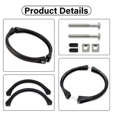 Heavy-duty materials in this clamp support outdoor pool use and longevity.