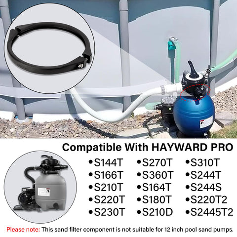 Shows proper fit on Hayward filters, reducing downtime and maintenance.