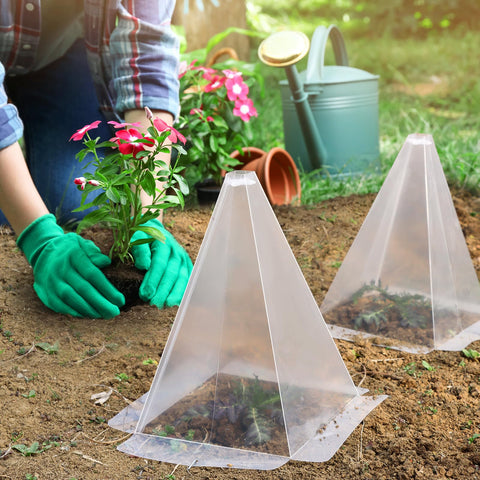Niuyhe cross supports simplify setup for sturdy seedling protection.