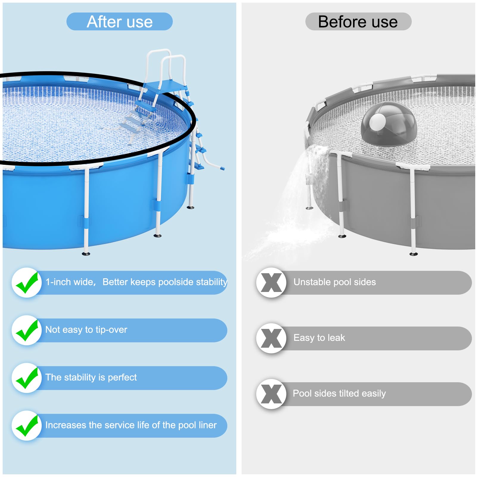 Niuyhe liner clip installation demonstrating easy hand opening and sliding liner.