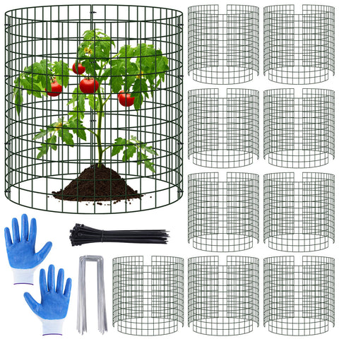 Niuyhe plant protectors assembly demonstrates easy frame construction for garden protection.