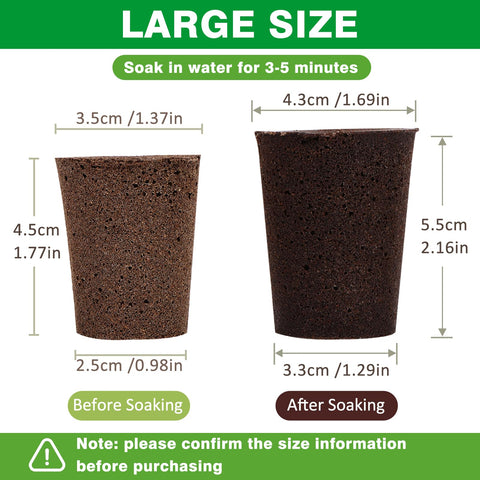 Niuyhe seed pods bamboo-fiber eco-friendly seed starting