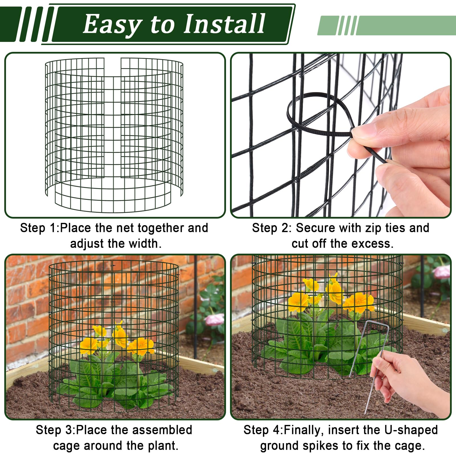 Niuyhe sunlight-friendly garden coverage protects roses and vegetables.