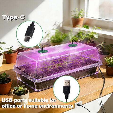Niuyhe timer-enabled light helps consistent cycles