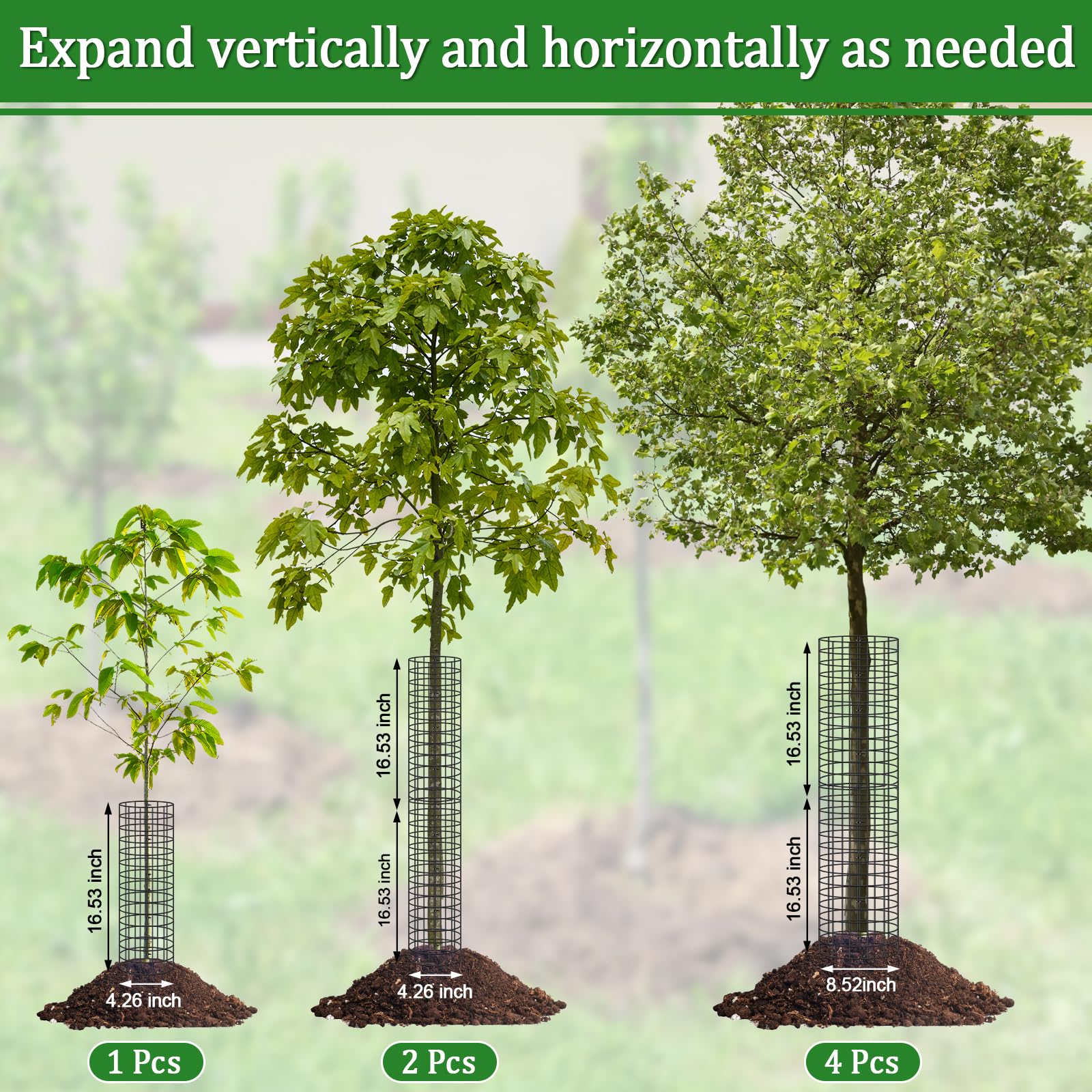 Niuyhe tree protection kit supporting upward growth