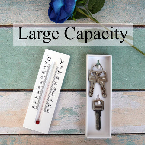 Niwhydi outdoor key box weatherproof conceals spare keys for easy access.