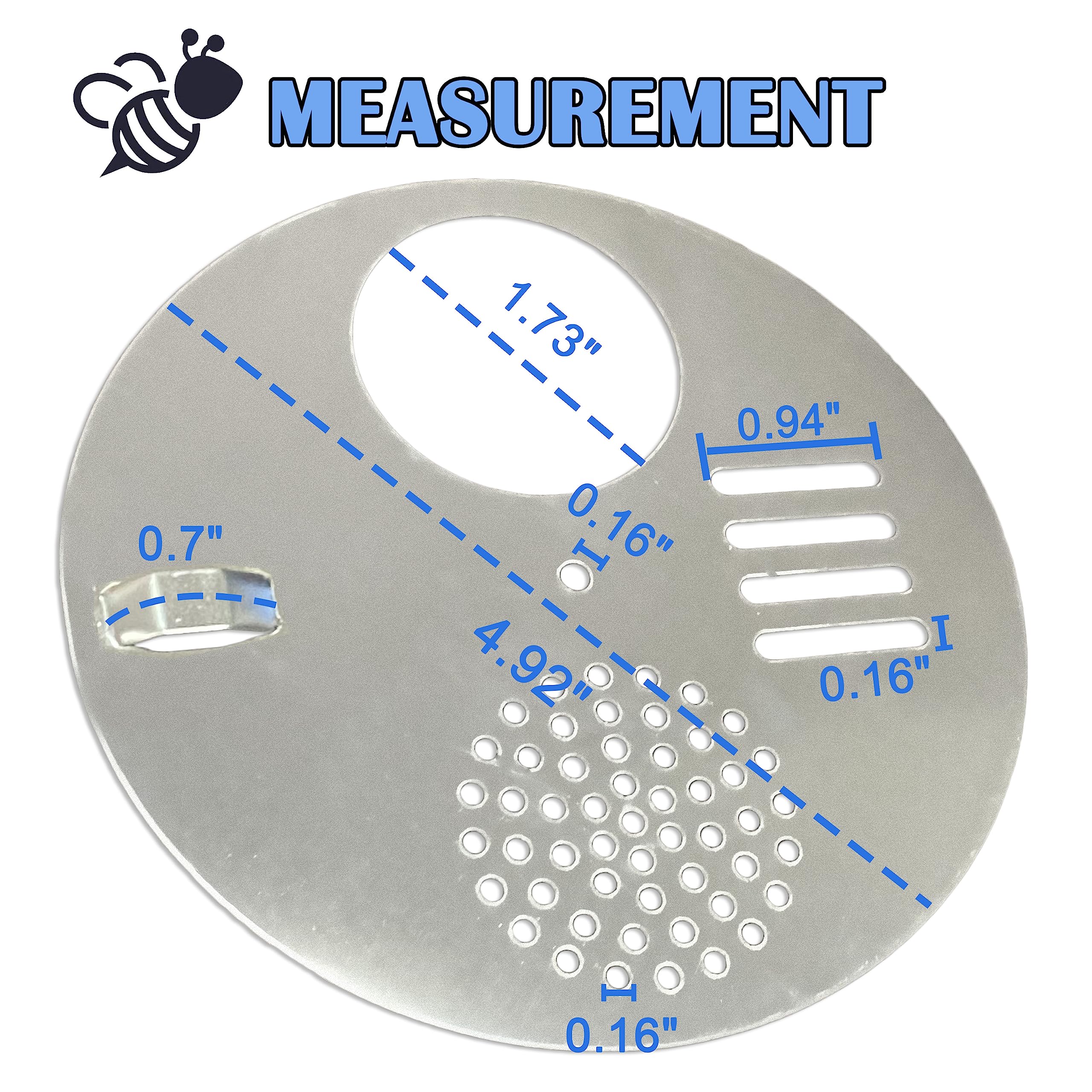 NIZEFEI entrance disc installation step demonstrates quick mounting process.