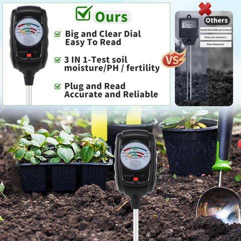 NKJIH soil testing in garden beds demonstrates practical, on-site analysis.