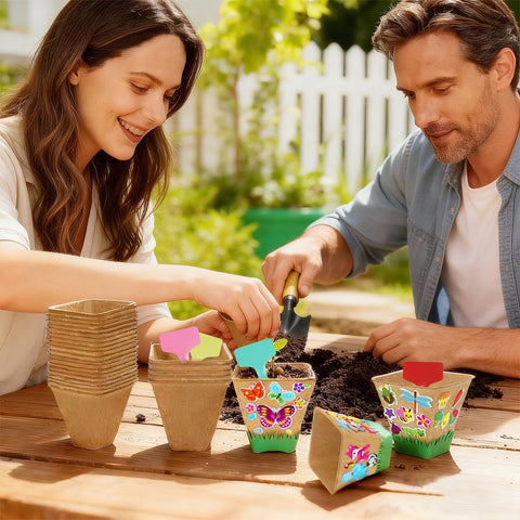 NNG 400 foam stickers provide strong adhesion for long-lasting pot decoration