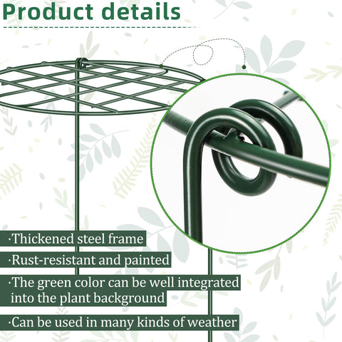 NNG green powder-coated iron wire ensures durable weather-resistant support