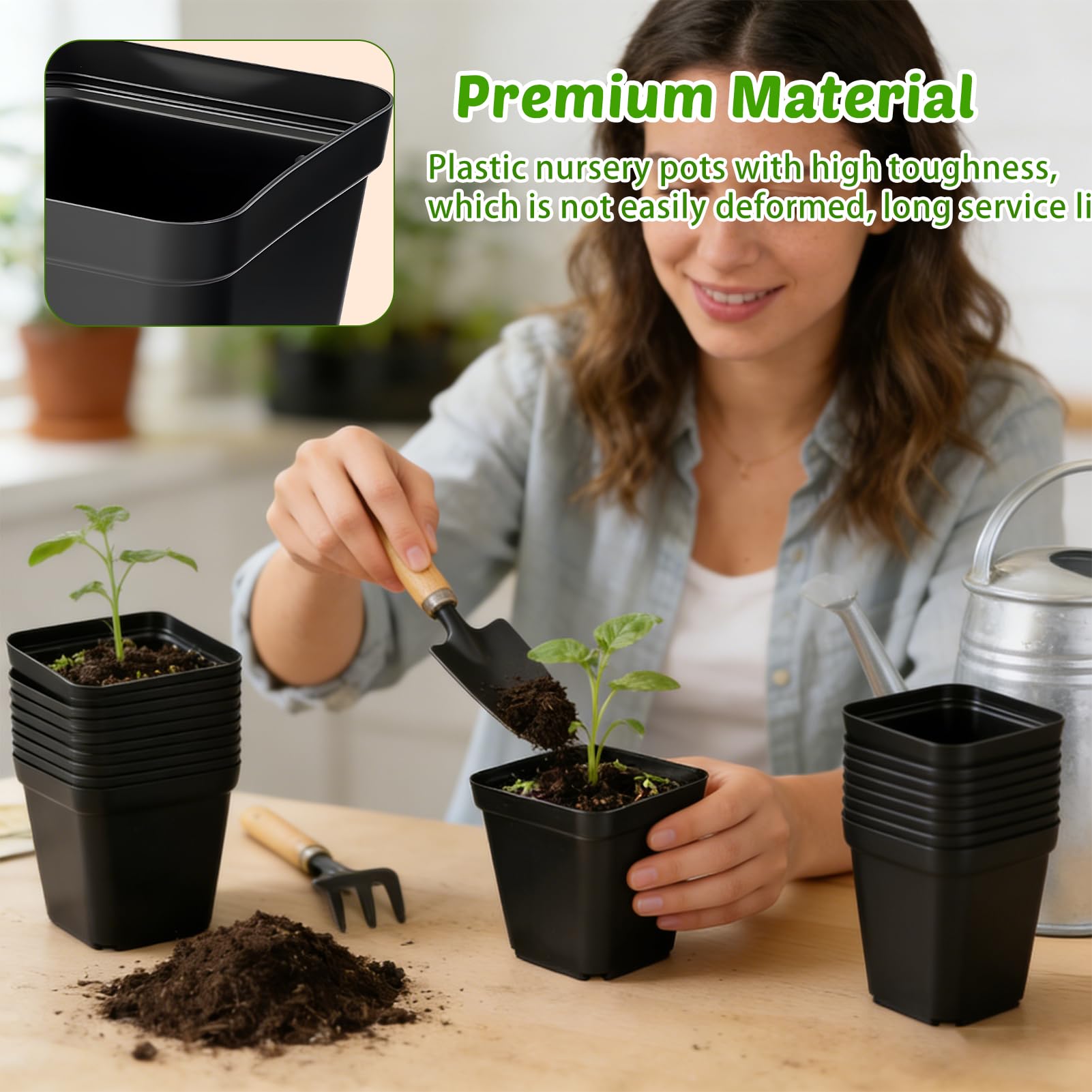 NNG plant propagation starter kit with durable pots