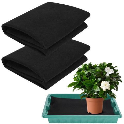 NNG watering mat with capillaries evenly moistens roots for uniform germination.