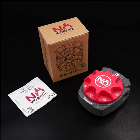 NO WORRIEZ installation-friendly timer setup with plug-in convenience.