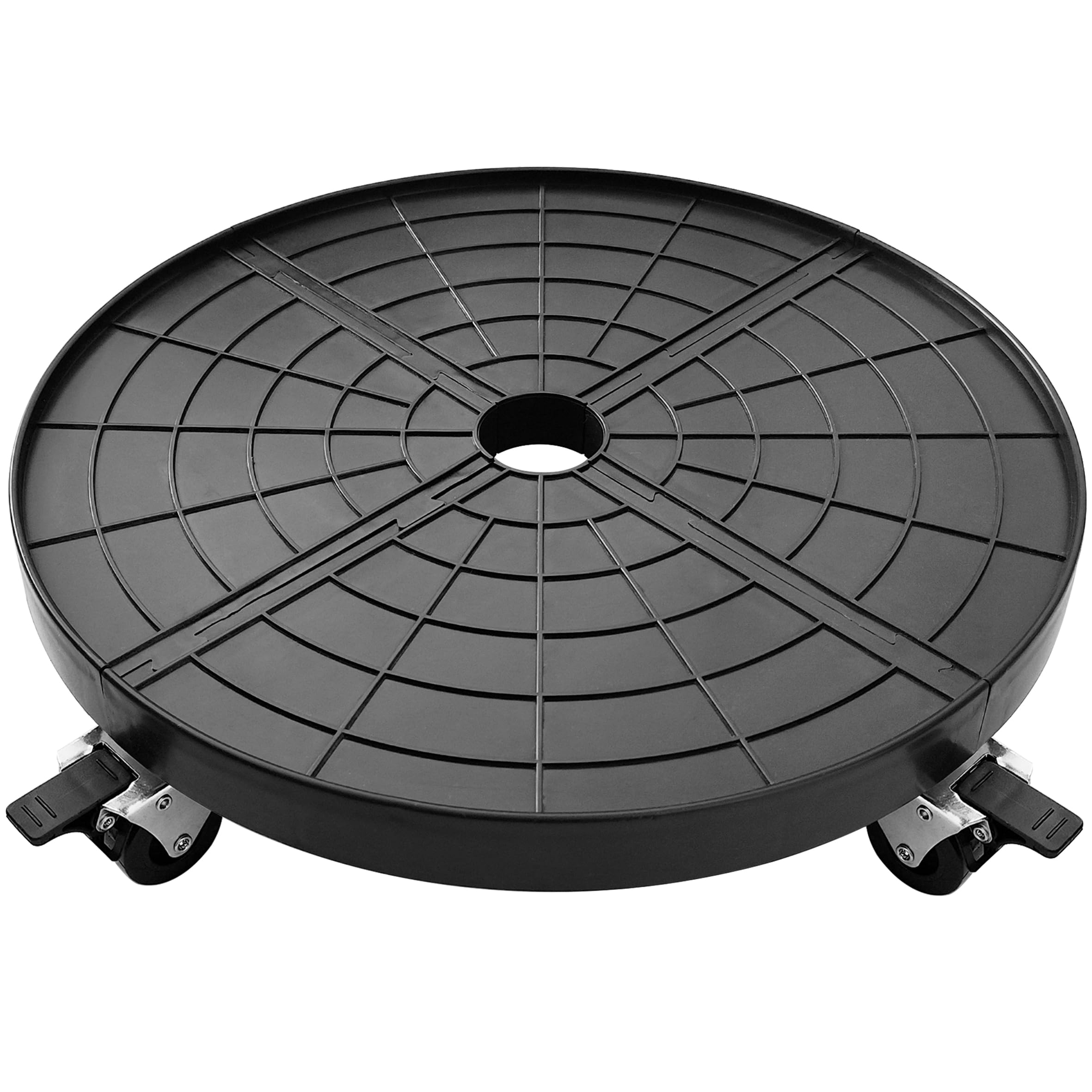 NOAMOO 20-inch plant caddy base supports large pots up to 600 lb with a stable, roomy surface.