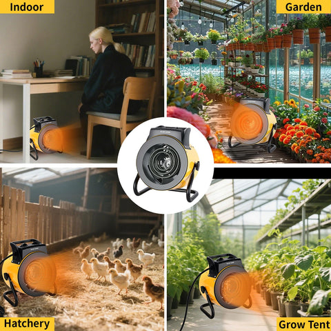 Noarixa greenhouse heater delivers fast heating with stable performance in varied environments