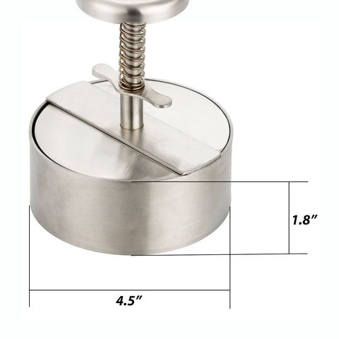NOBER burger press 10 thickness scales enable precise patty sizing