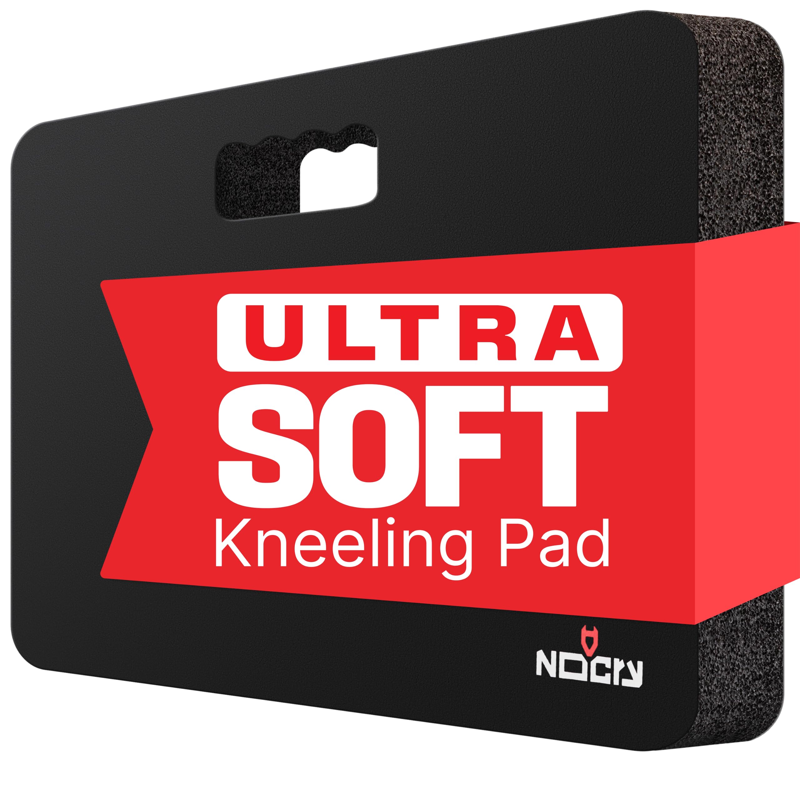 NoCry extra thick kneeling pad, top view, delivers exceptional comfort for long gardening sessions.