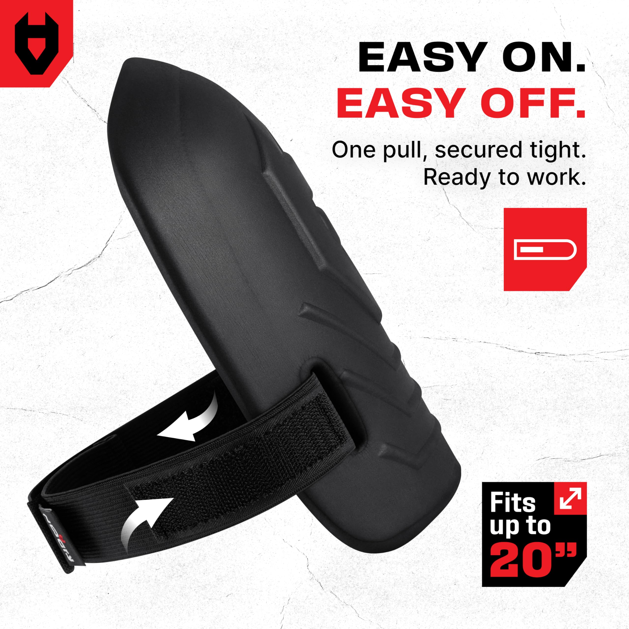 NoCry knee pads slip on quickly for indoor and outdoor tasks.