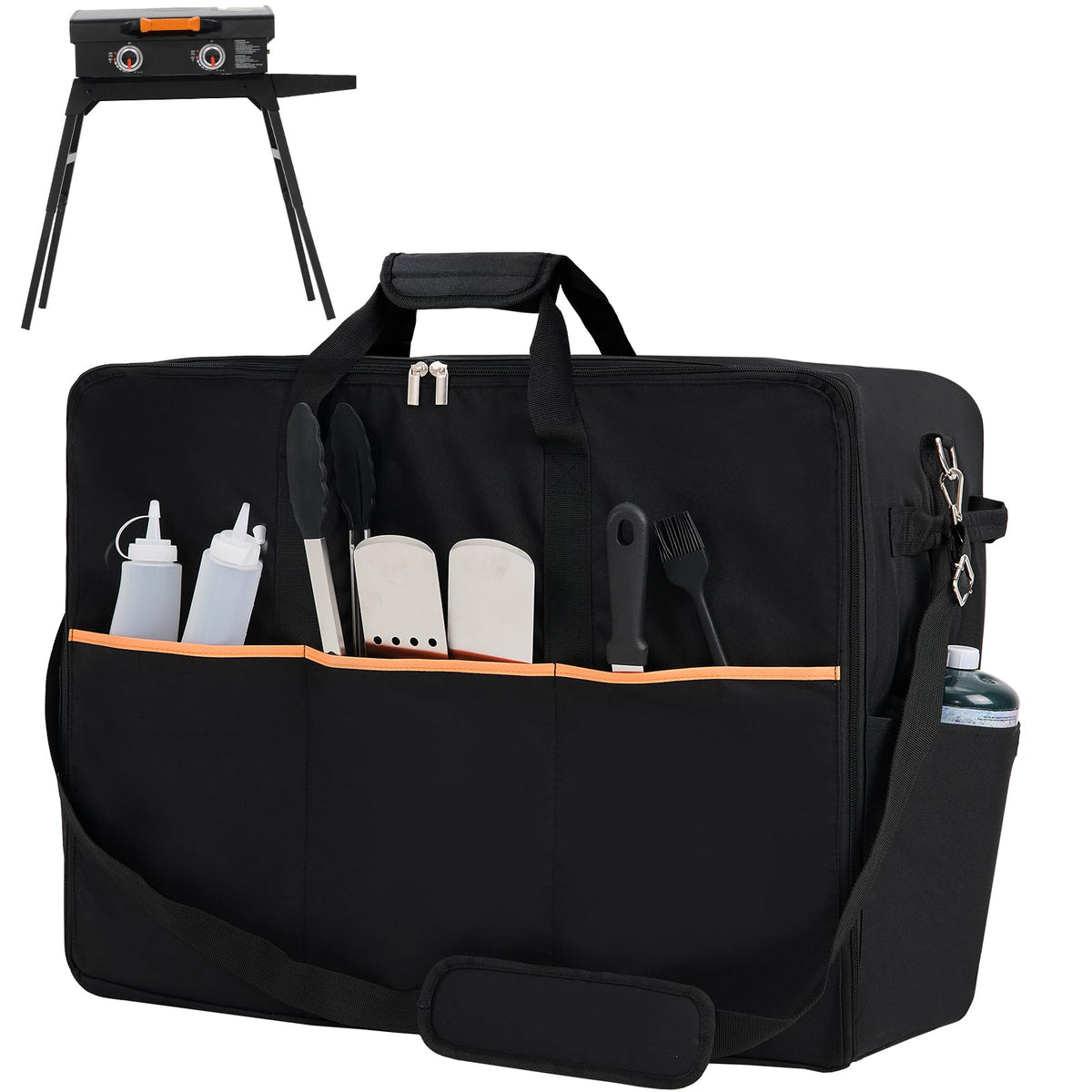 NOELIFE carry bag with hood-fit for Blackstone 22in griddle, easy transport