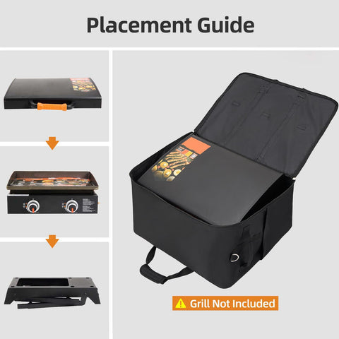 NOELIFE carry bag five-pocket layout keeps tools organized on the go