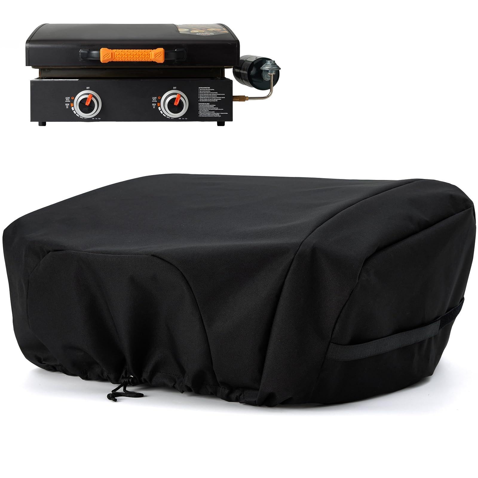NOELIFE griddle cover for Blackstone 22 inch table top protects from rain and dust