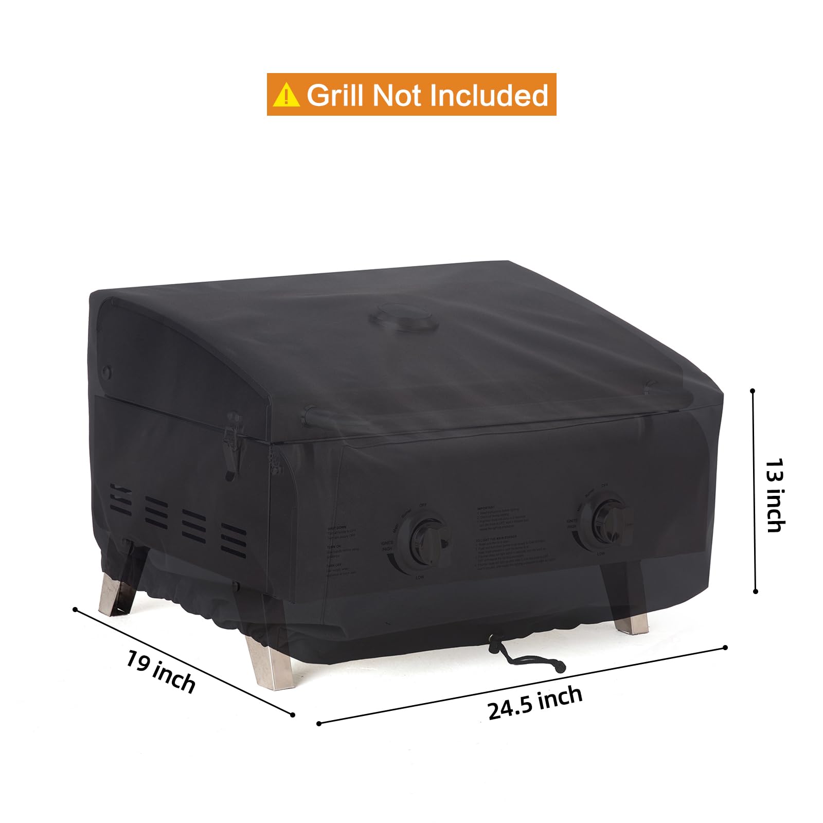 NOELIFE cover for Royal Gourmet PD1301R guards against sun and rain.