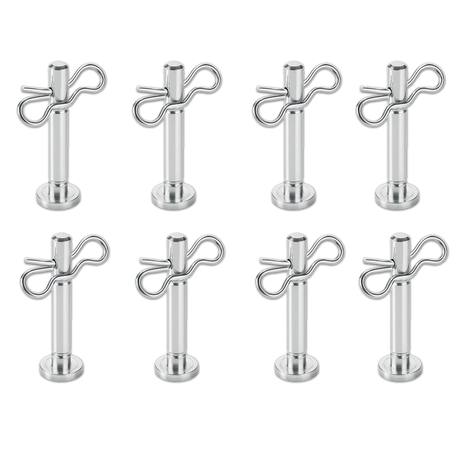 NoetSauesrfs snow blower shear pin kit eight-pack shown in packaging for quick field installation.