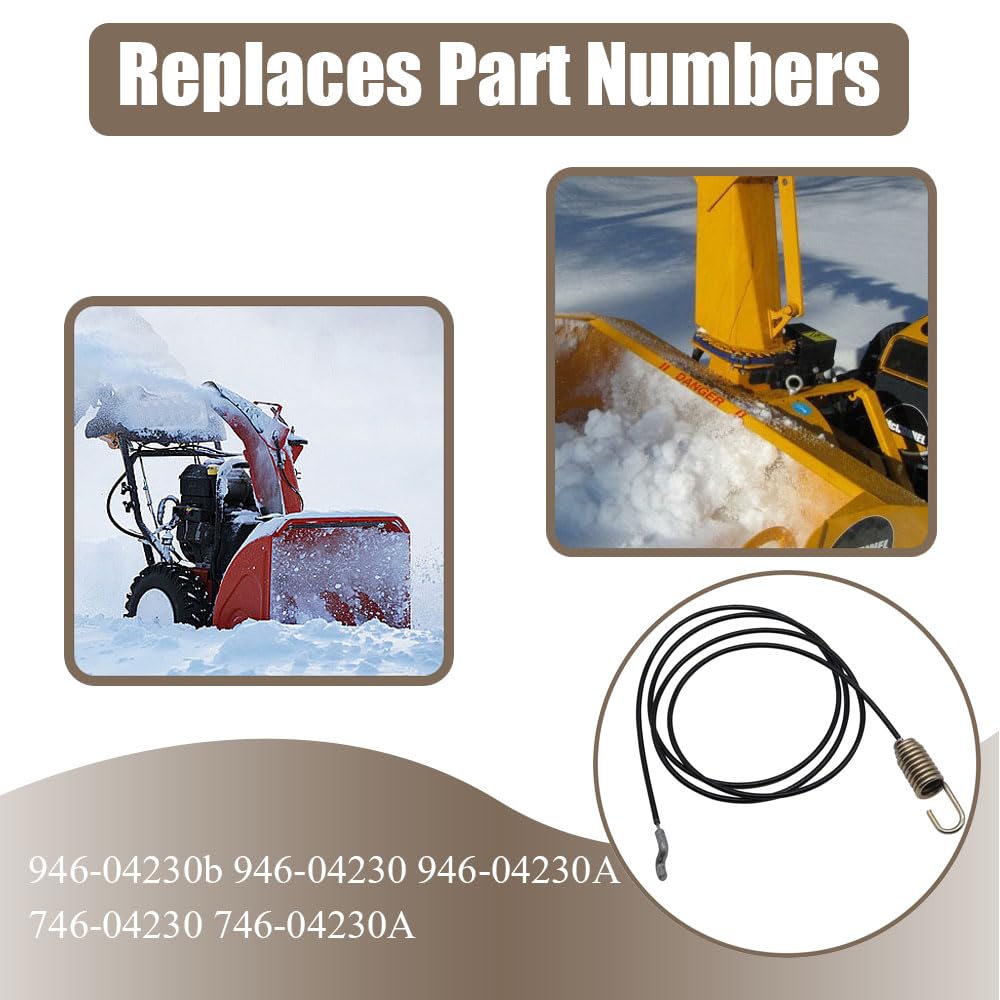 NOFIXS easy installation angle for quick replacement on snow blowers