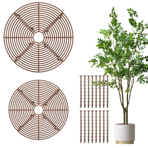 Nogeqi plant covers large 11.8 in protect indoor pots from pets while watering.