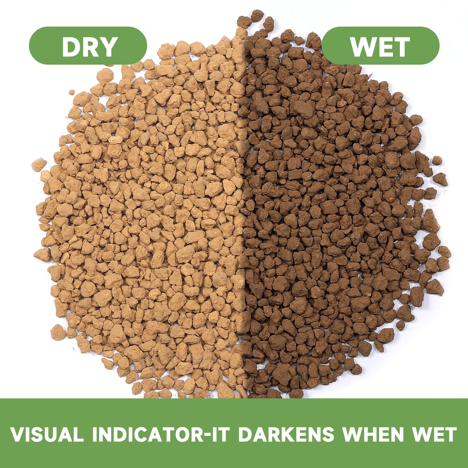 NOHOBE Akadama natural material from volcanic soil for balanced moisture